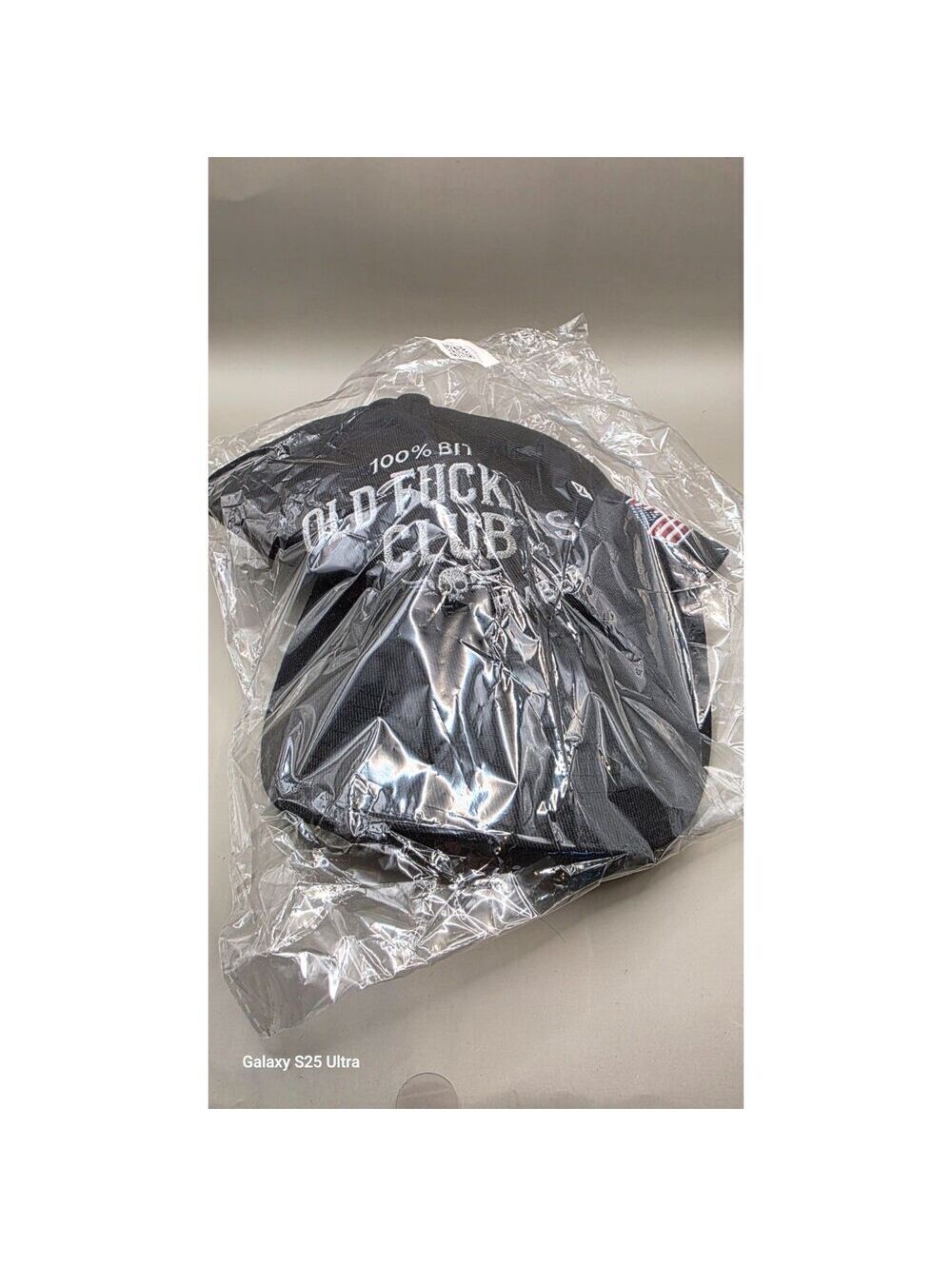 100% Bitter Old F@#kers Club Black Trucker Cap